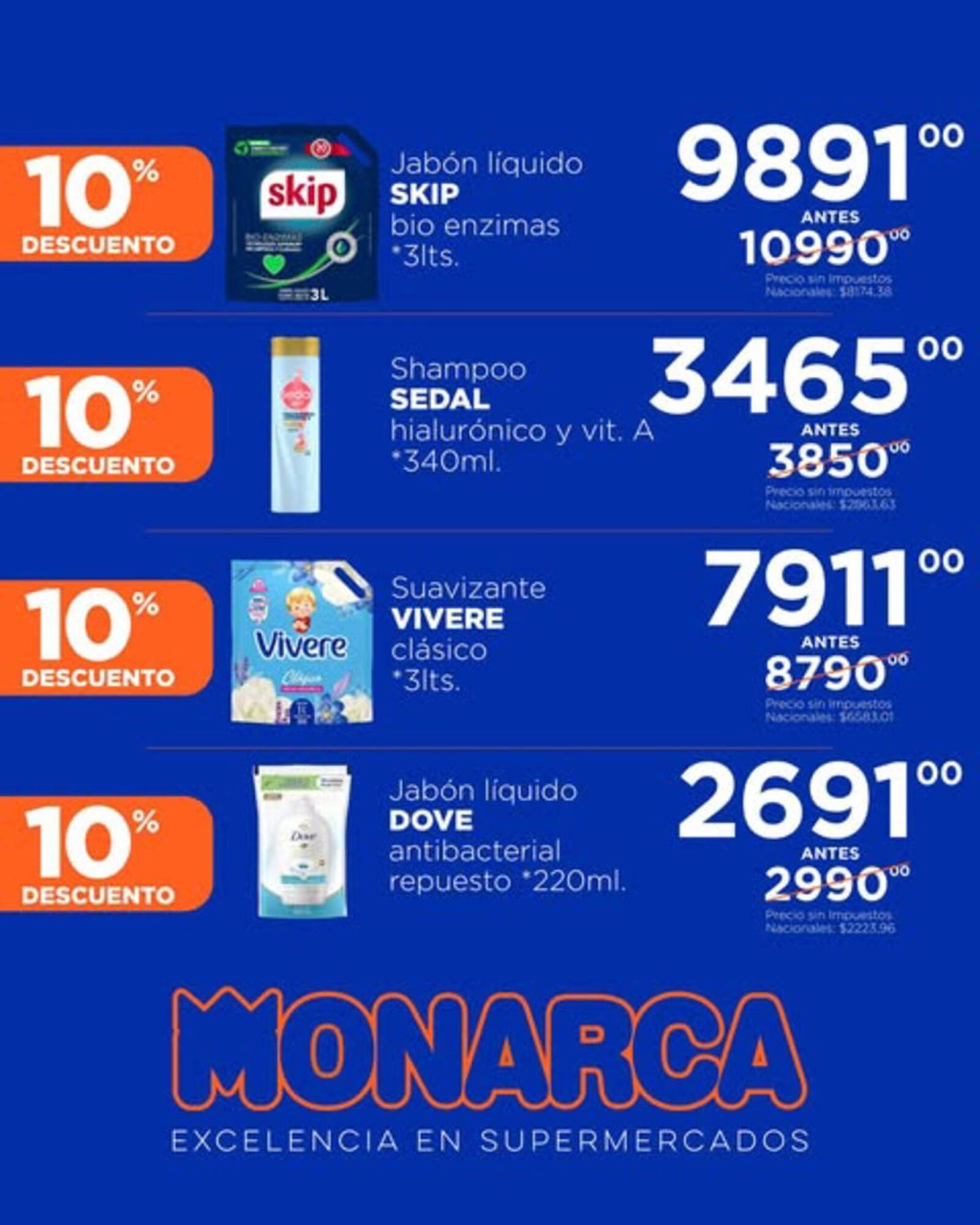 Catálogo Supermercados Monarca Página 10