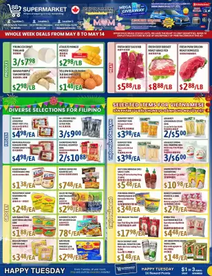 88 Supermarket flyer (valid until 14-05)