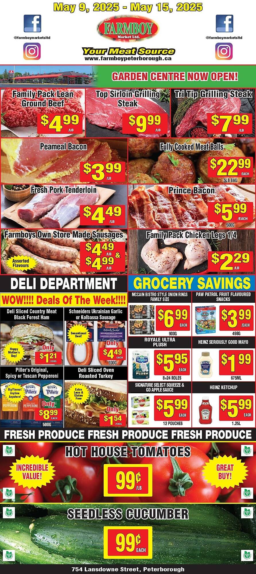 Farmboy Peterborough flyer week 19 Page 1