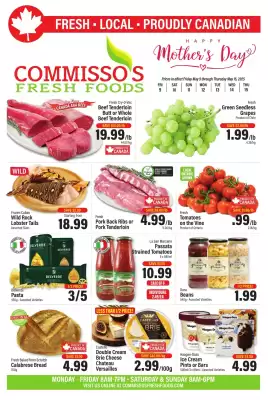 Commisso's Fresh Foods flyer (valid until 14-05)
