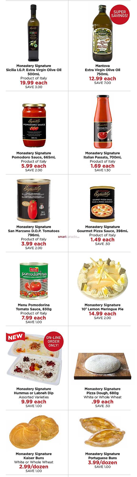 Monastery Bakery flyer week 19 Page 3