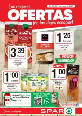 Folleto SPAR Fragadis (válido hasta el 21-05)