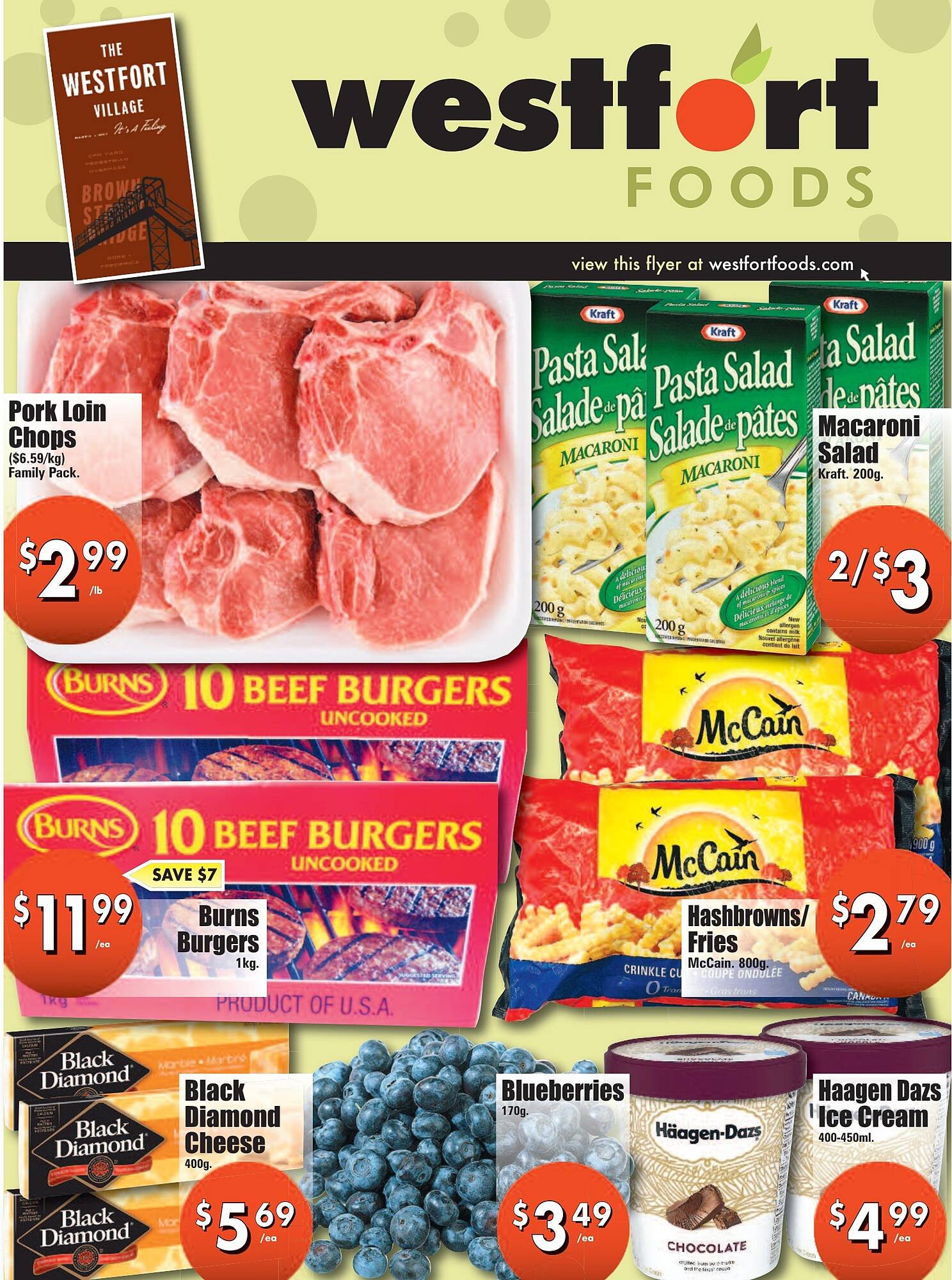 Westfort Foods flyer week 19 Page 1