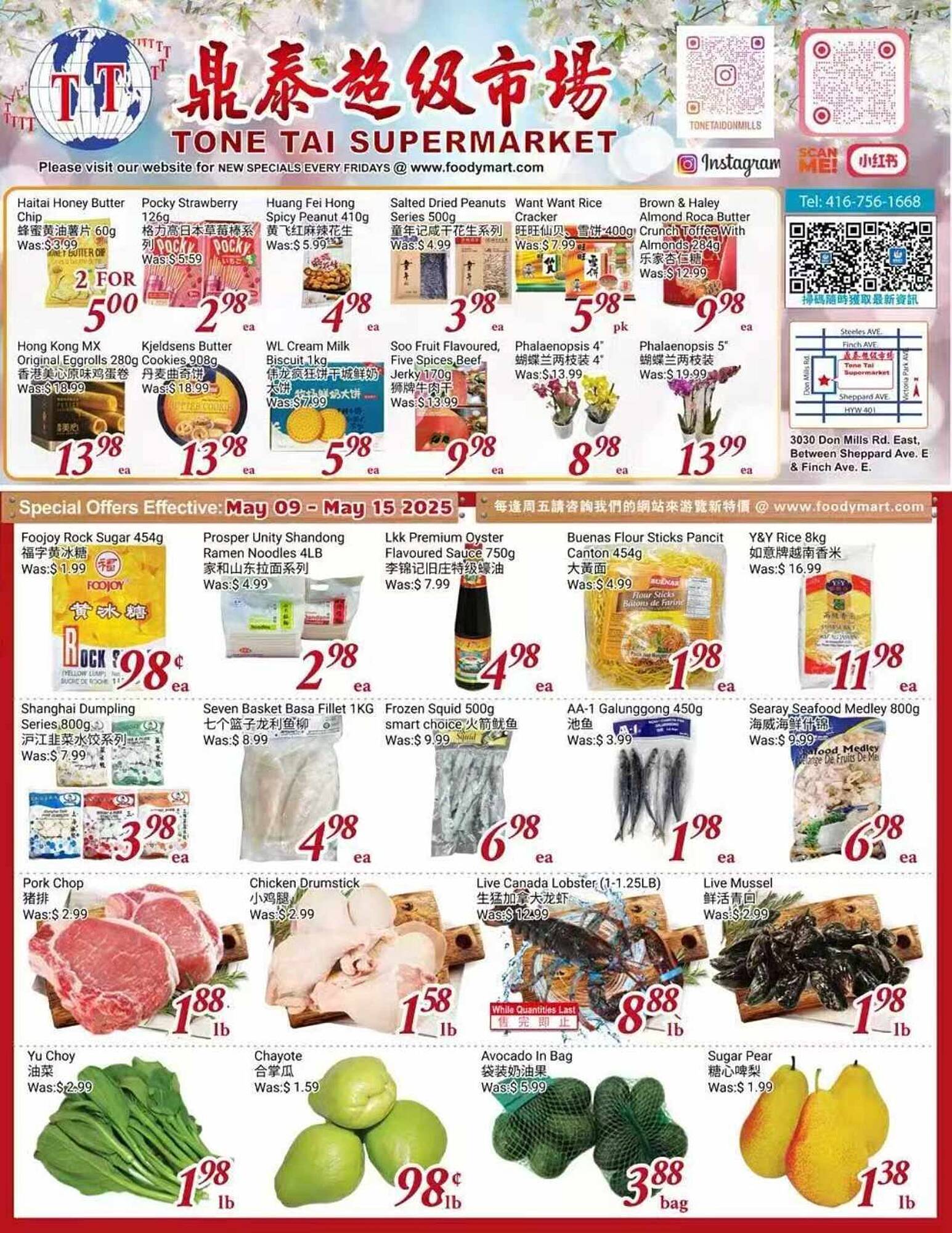 Tone Tai Supermarket flyer week 19 Page 1