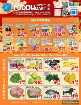 Foody Mart flyer (valid until 15-05)