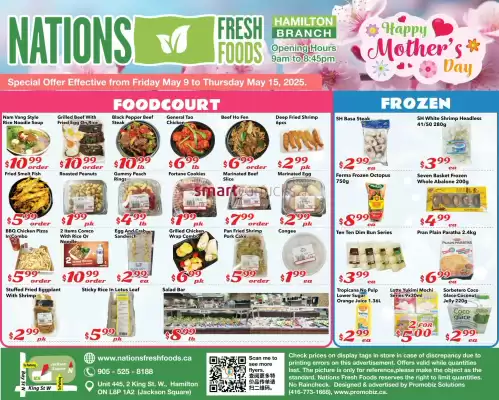 Nations Fresh Foods flyer (valid until 15-05)