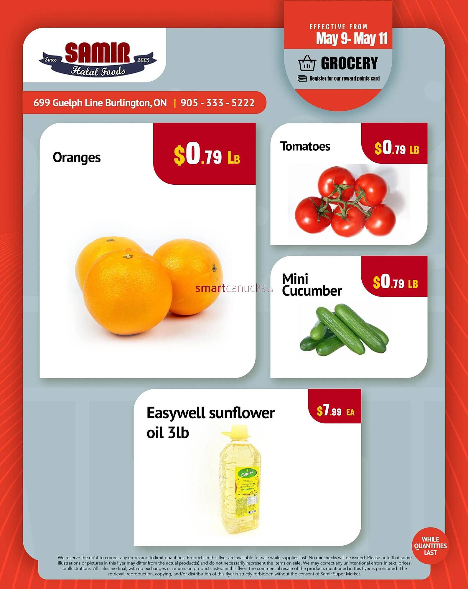 Samir Supermarket flyer week 19 Page 1