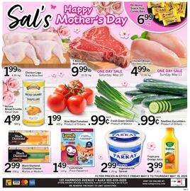 Sal's Grocery flyer week 19 Page 1