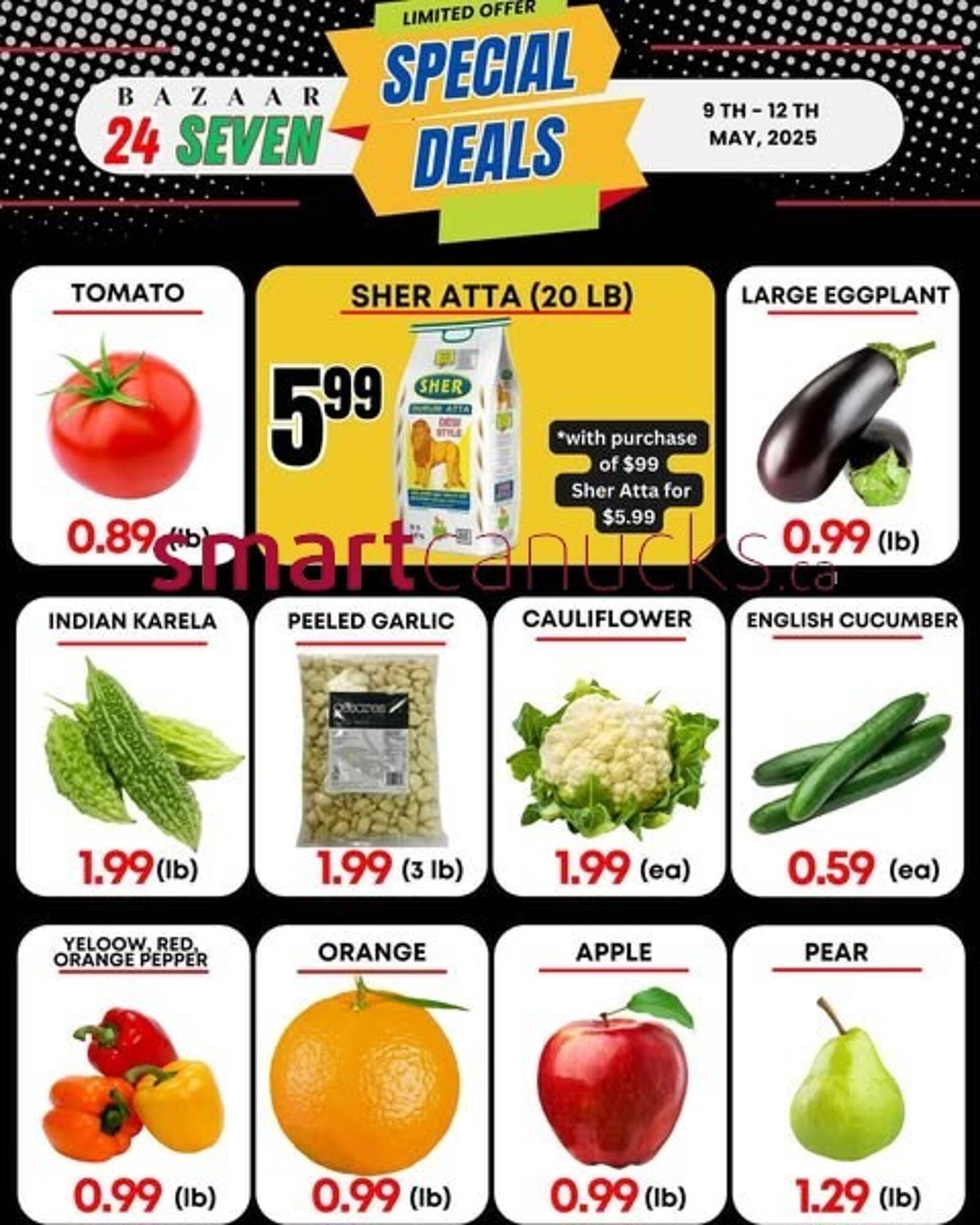 Bazaar 24 Seven flyer week 19 Page 1