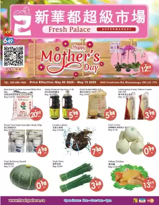 Fresh Palace Supermarket flyer (valid until 15-05)