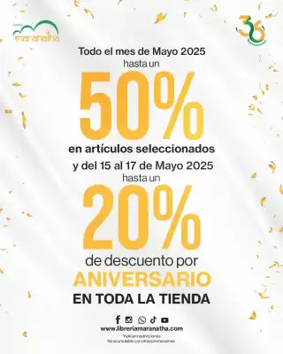 Catálogo Librería Maranatha (válido hasta 31-05)