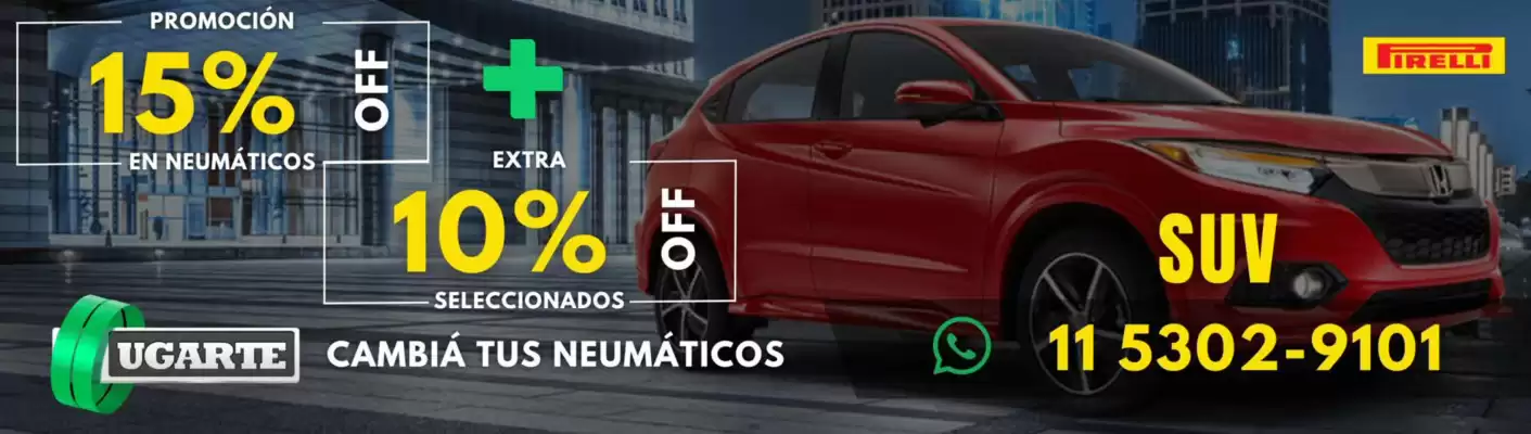 Catálogo Ugarte Neumáticos (válido hasta 31-05)