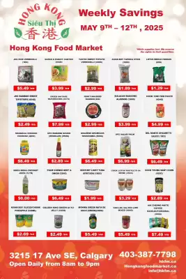 Hong Kong Food Market flyer (valid until 16-05)