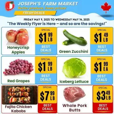 Joseph's Farm Market flyer (valid until 15-05)