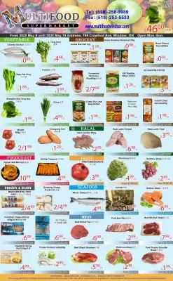 MultiFood Supermarket flyer (valid until 11-05)