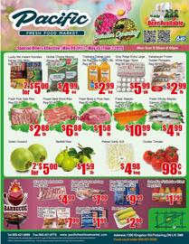 New Pacific Supermarket flyer Page 1