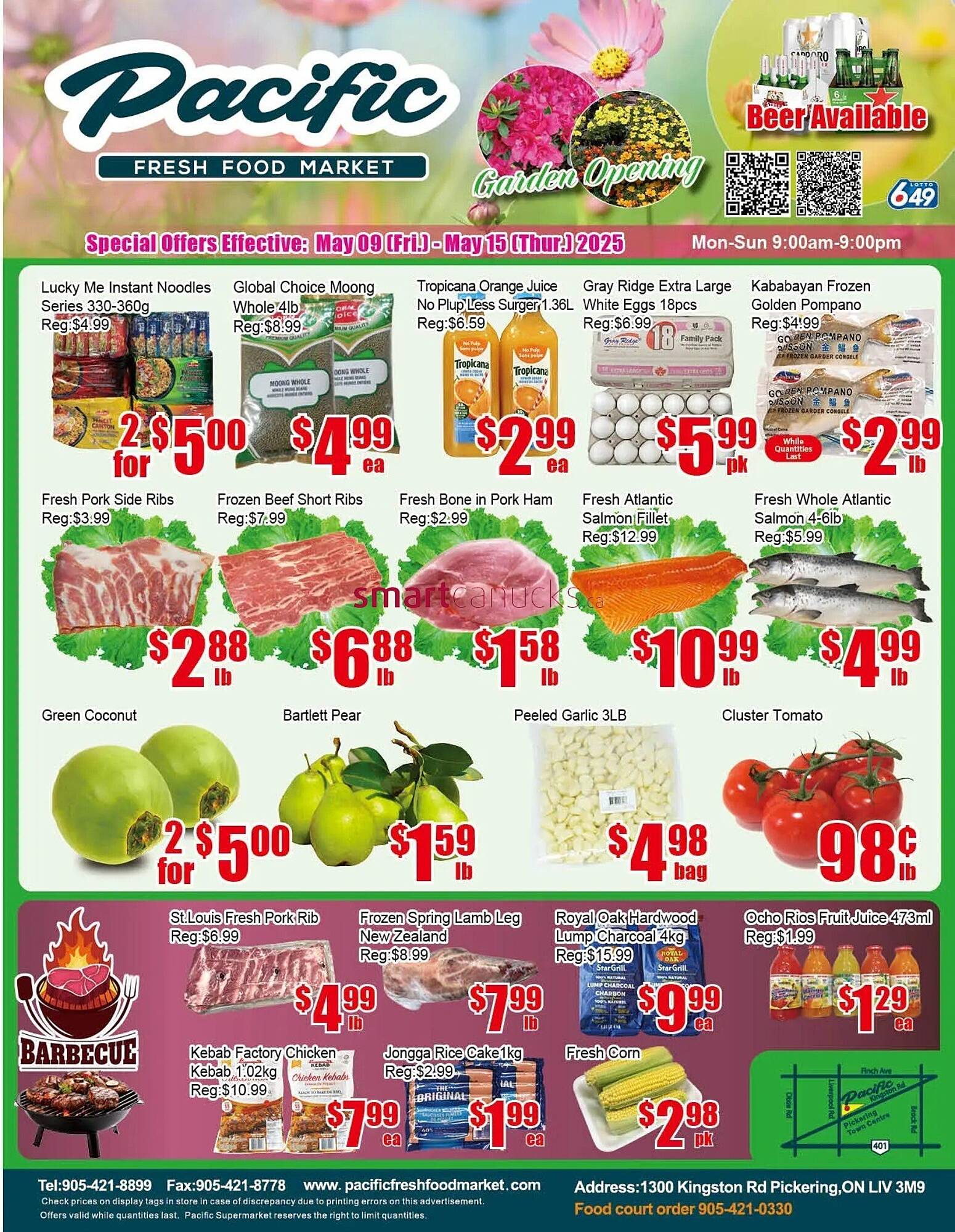 New Pacific Supermarket flyer Page 1