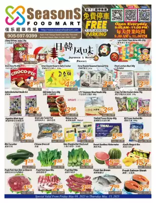 Seasons Foodmart flyer (valid until 11-05)