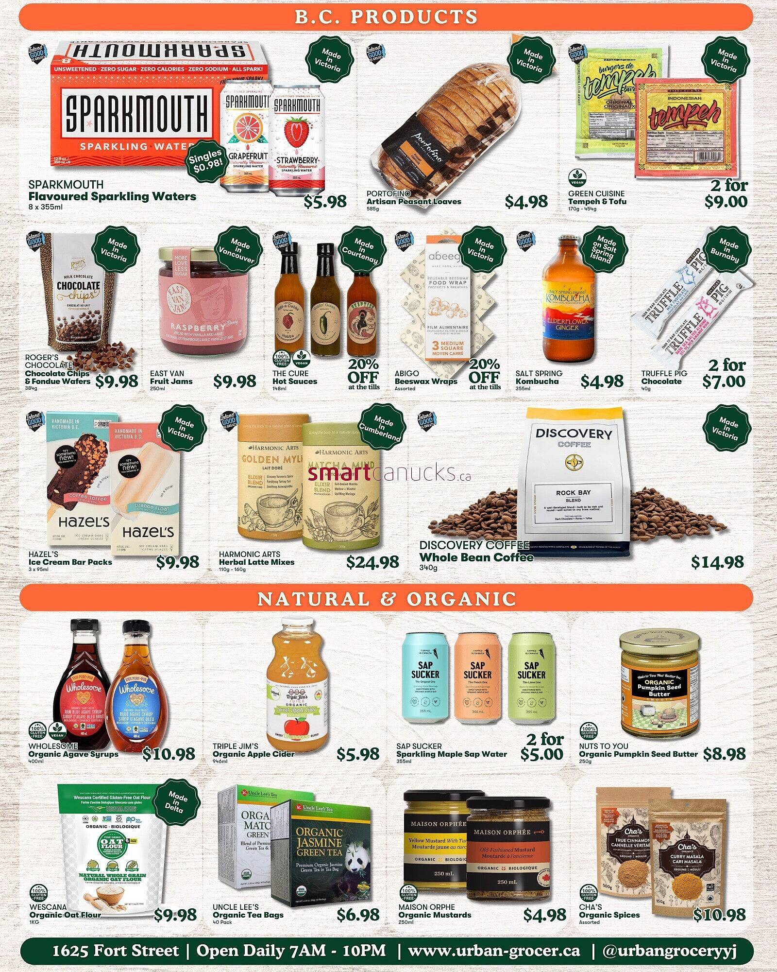 Urban Grocer flyer Page 2