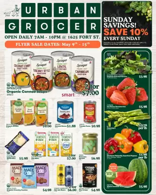 Urban Grocer flyer (valid until 11-05)