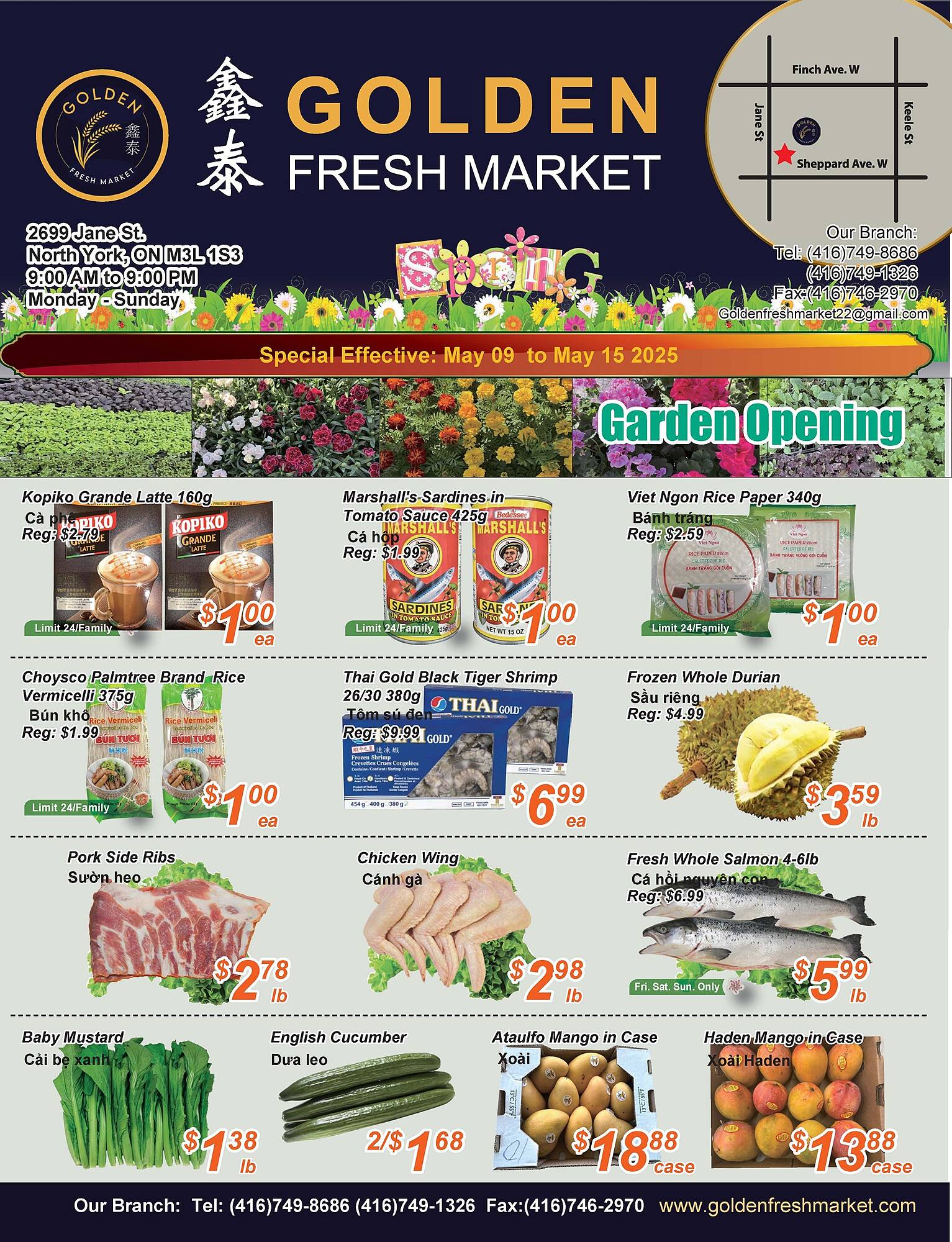 Golden Fresh Market flyer Page 1