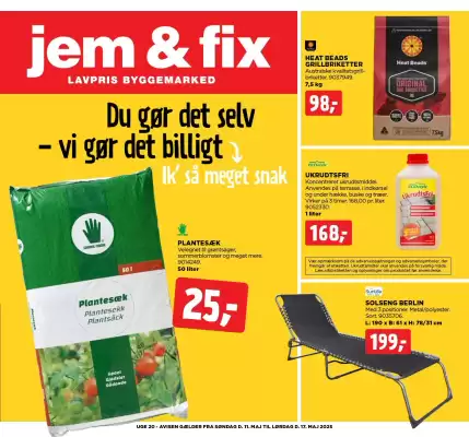 jem & fix tilbudsavis (gælder indtil 17-05)