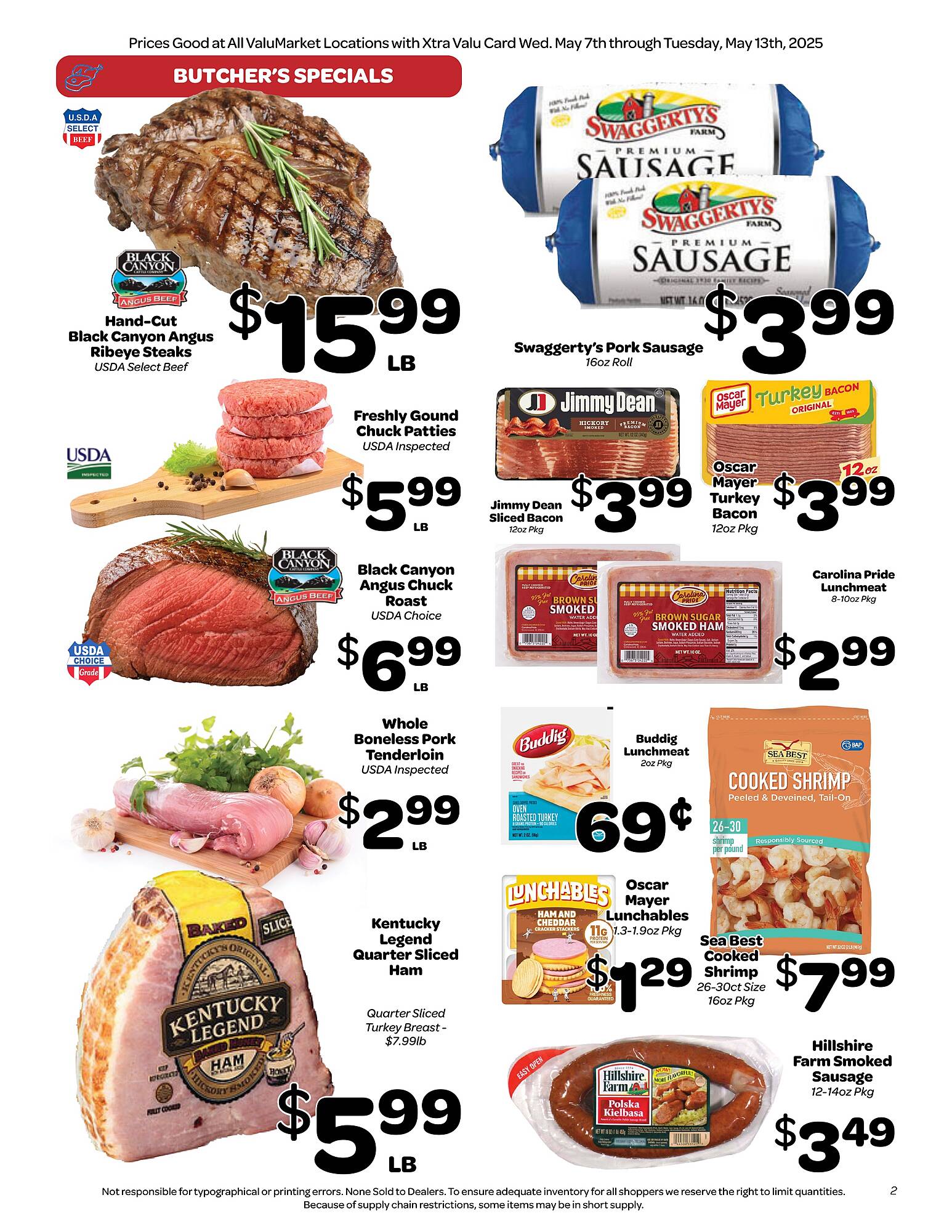 Valu Markt Weekly Ad Page 2