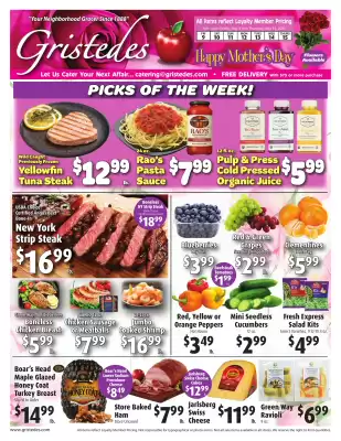 Gristedes Weekly Ad (valid until 15-05)