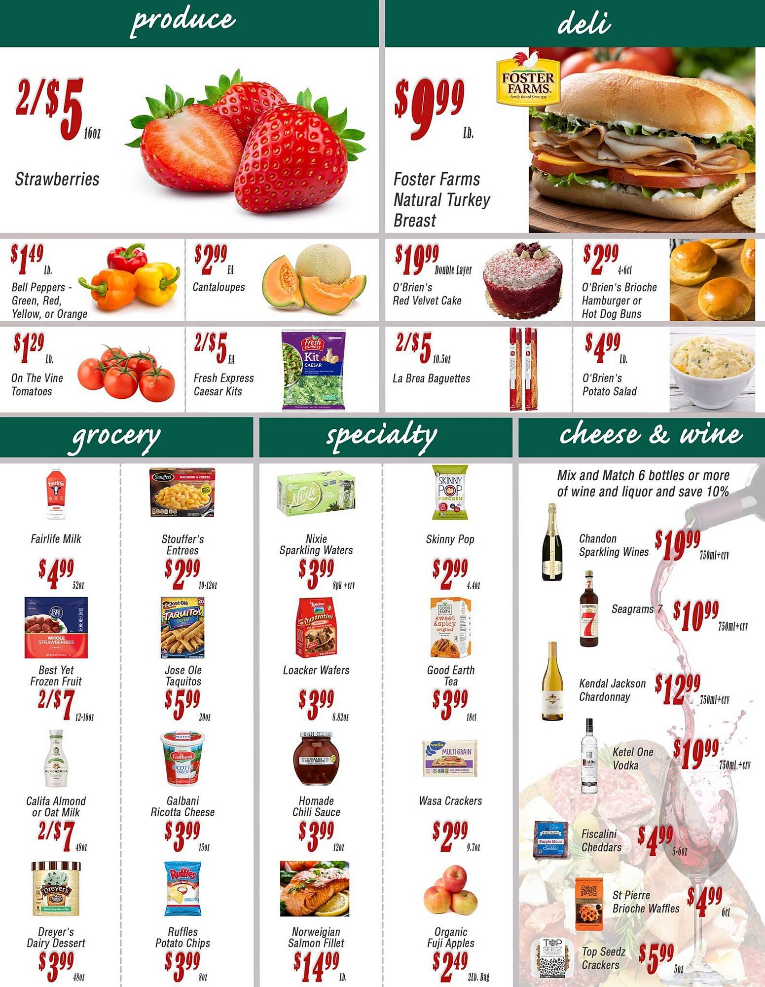 Obriens Market ad Page 2