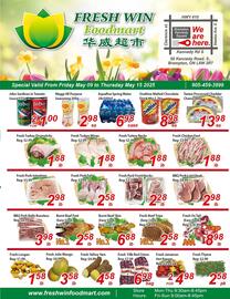 Fresh Win Foodmart flyer week 19 Page 1