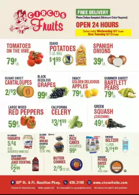 Circus Fruits Weekly Ad (valid until 13-05)
