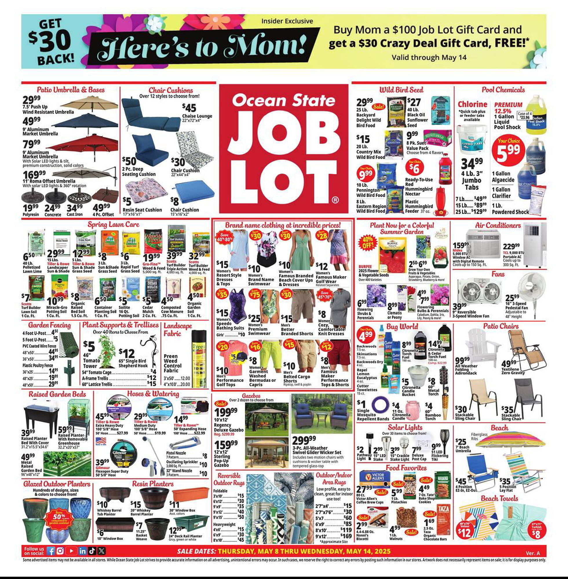 Ocean State Job Lot Weekly Ad week 19 Page 1