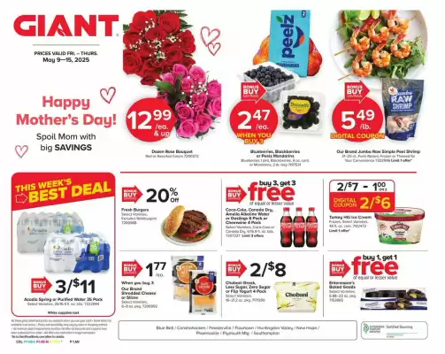 Giant Food Stores Weekly Ad (valid until 15-05)