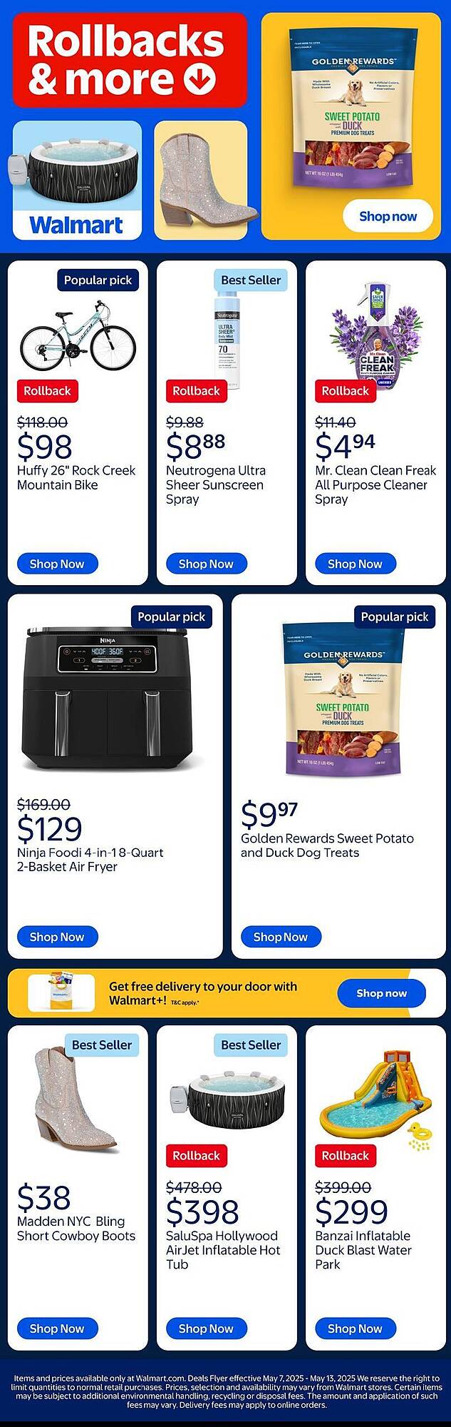 Walmart Weekly Ad week 19 Page 1
