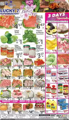 Lucky 7 Supermercado Weekly Ad (valid until 13-05)