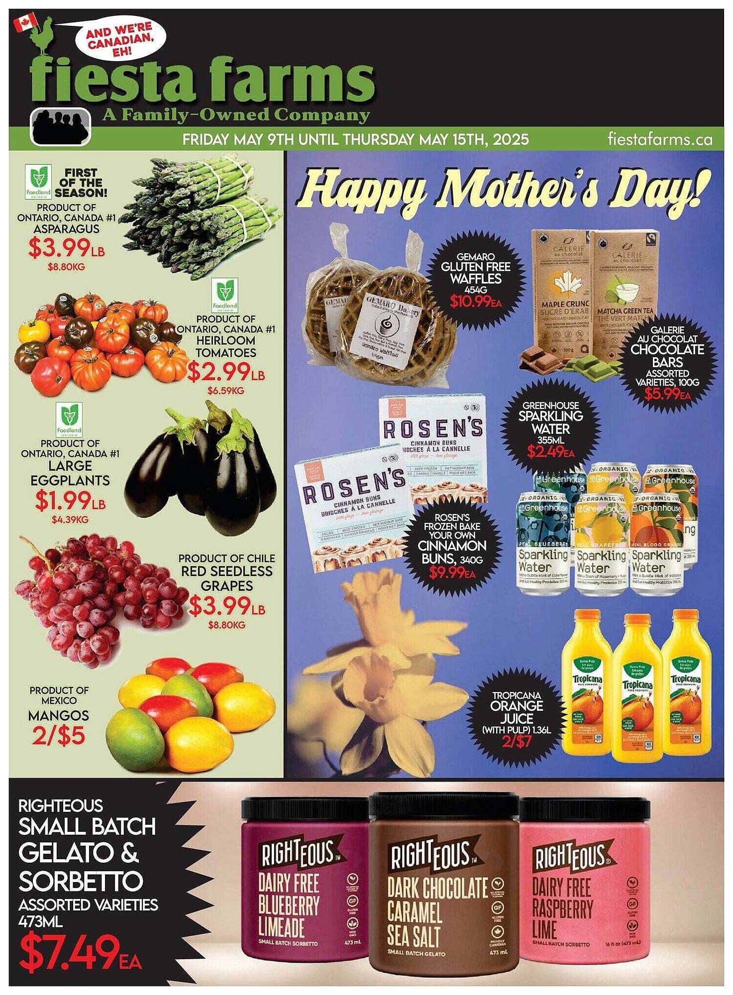 Fiesta Farms flyer week 19 Page 1
