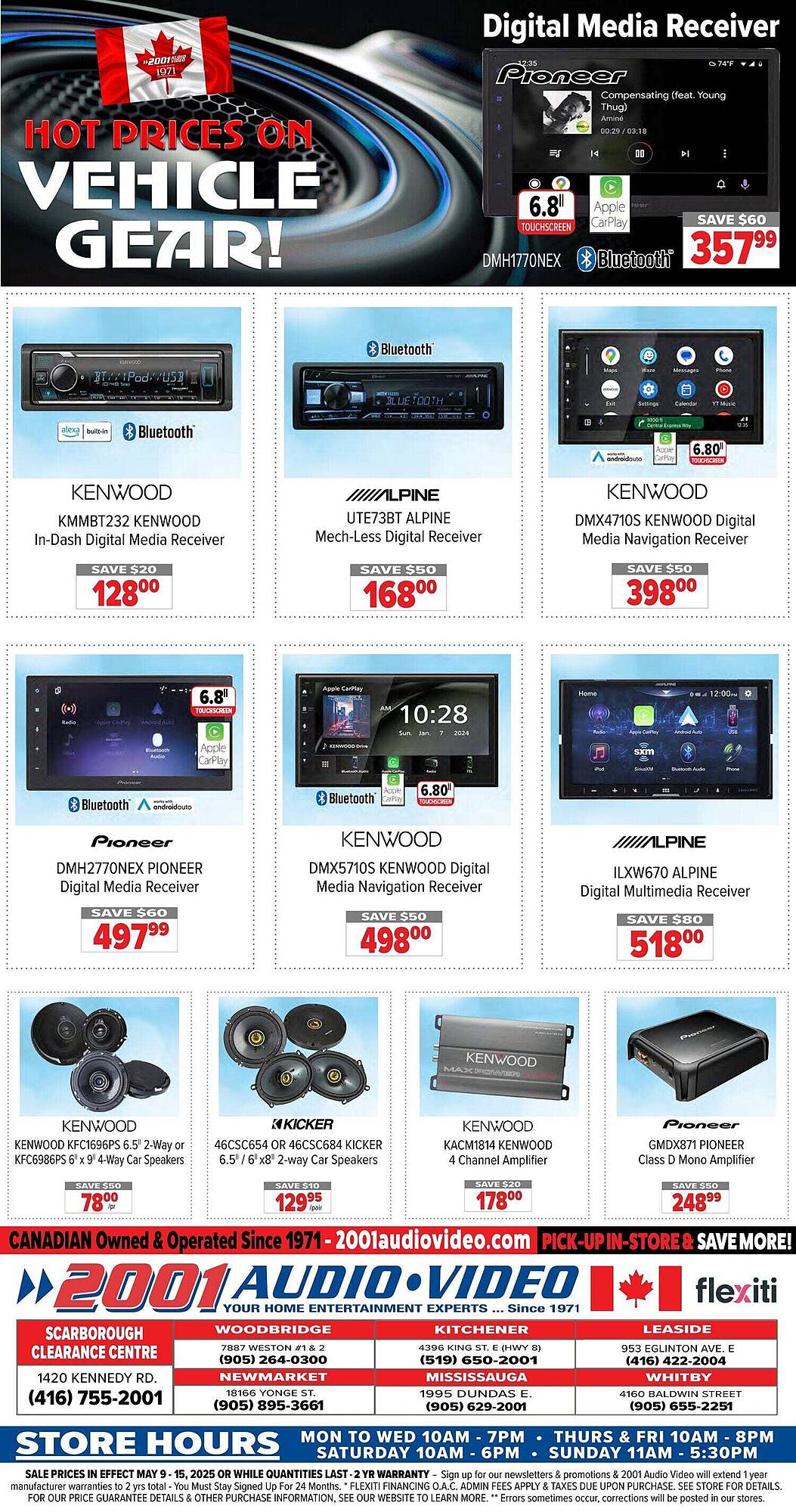 2001 Audio Video flyer week 19 Page 15
