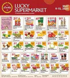 Lucky Supermarket flyer week 19 Page 1