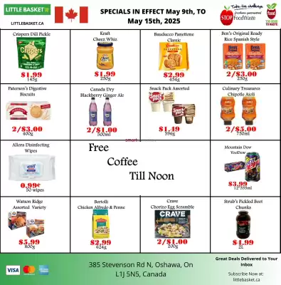 Little Basket flyer (valid until 15-05)