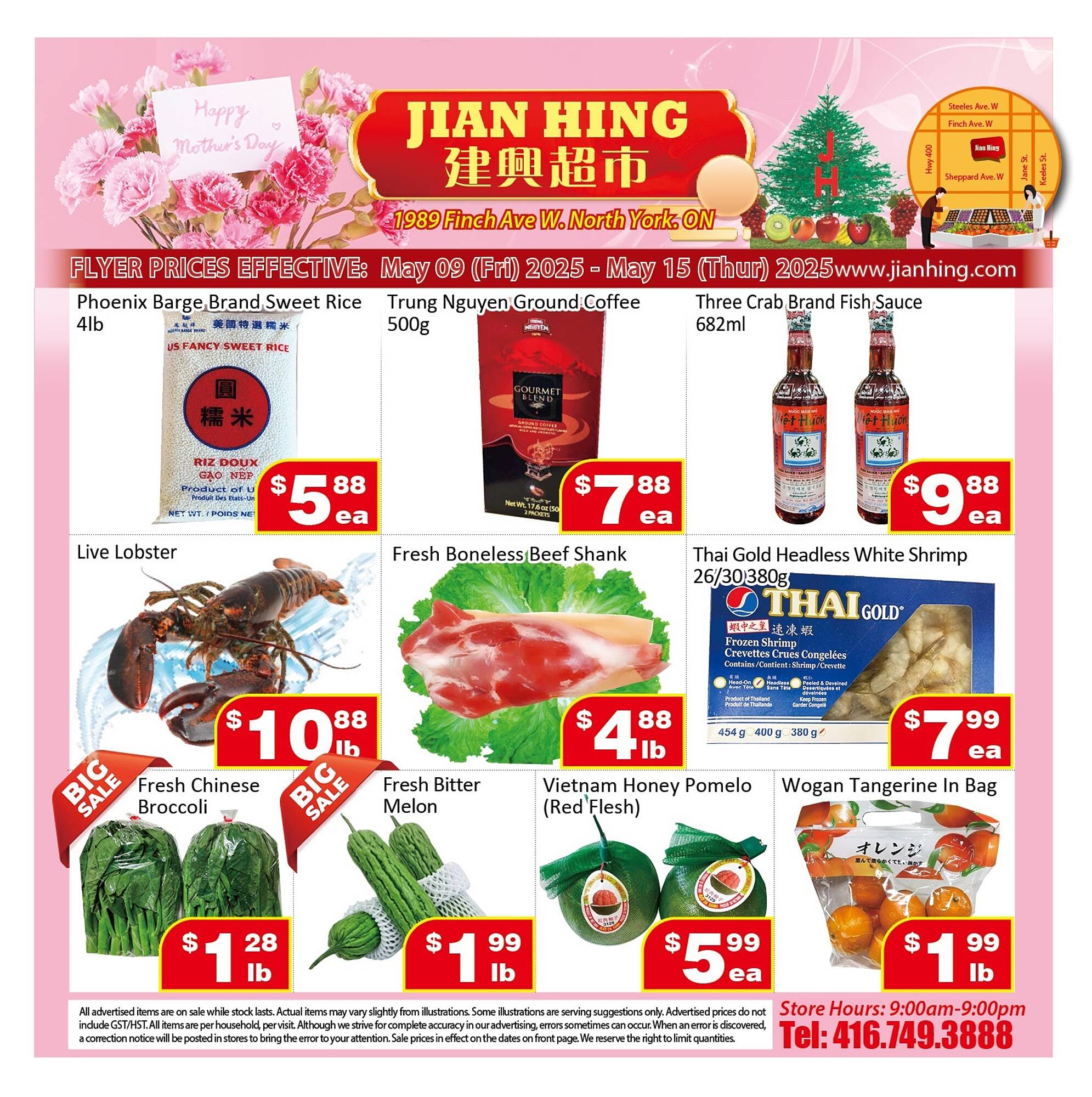 Jian Hing Supermarket flyer week 19 Page 1