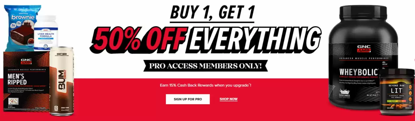 GNC flyer (valid until 9-05)