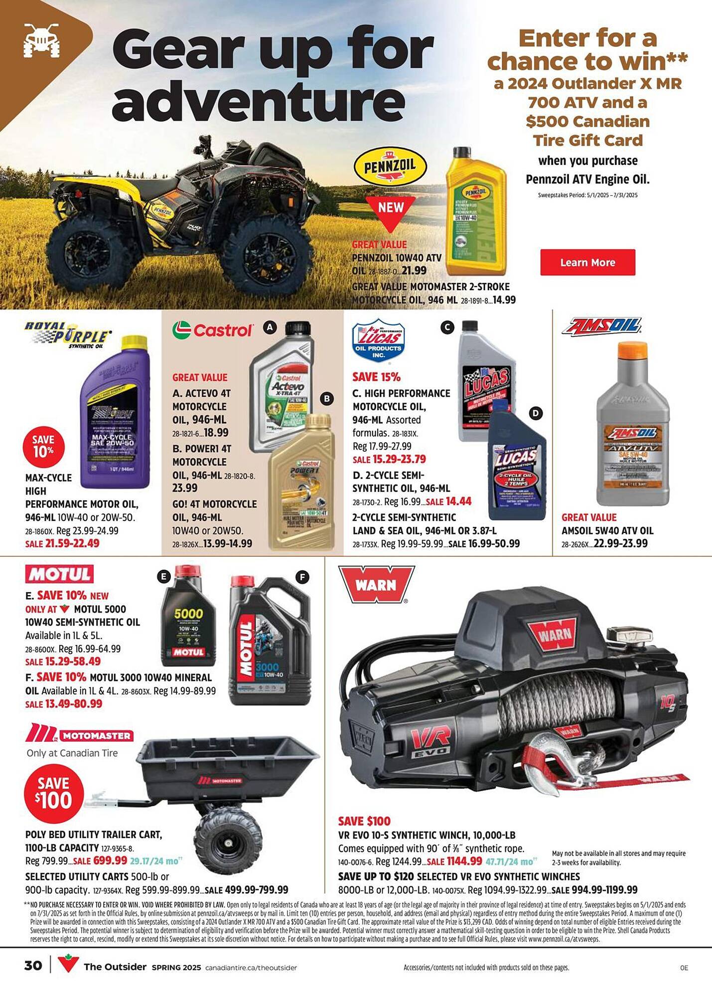 Canadian Tire flyer Page 30