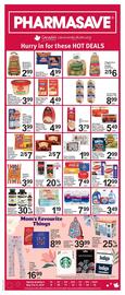 Pharmasave flyer week 19 Page 1