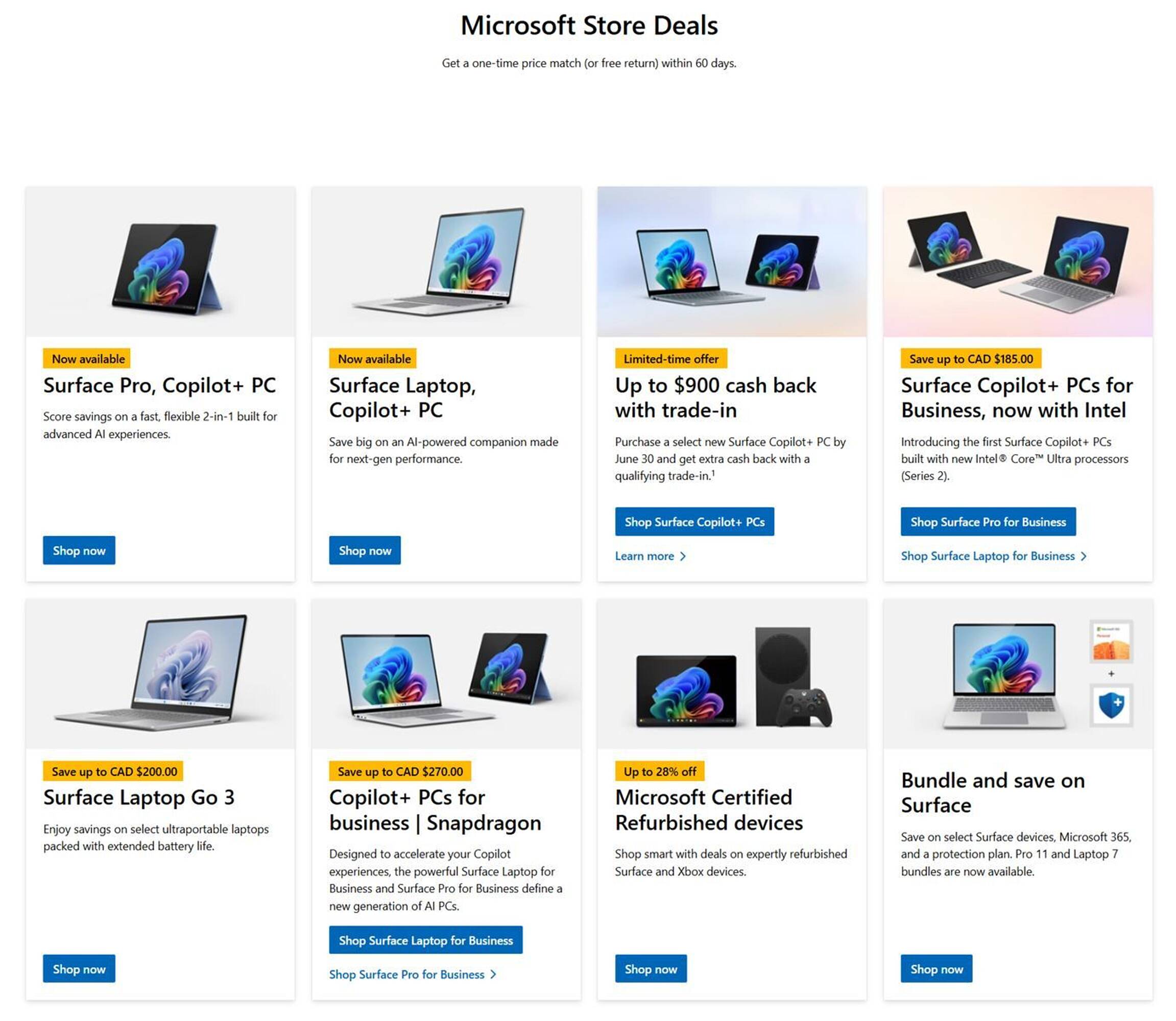 Microsoft flyer Page 1