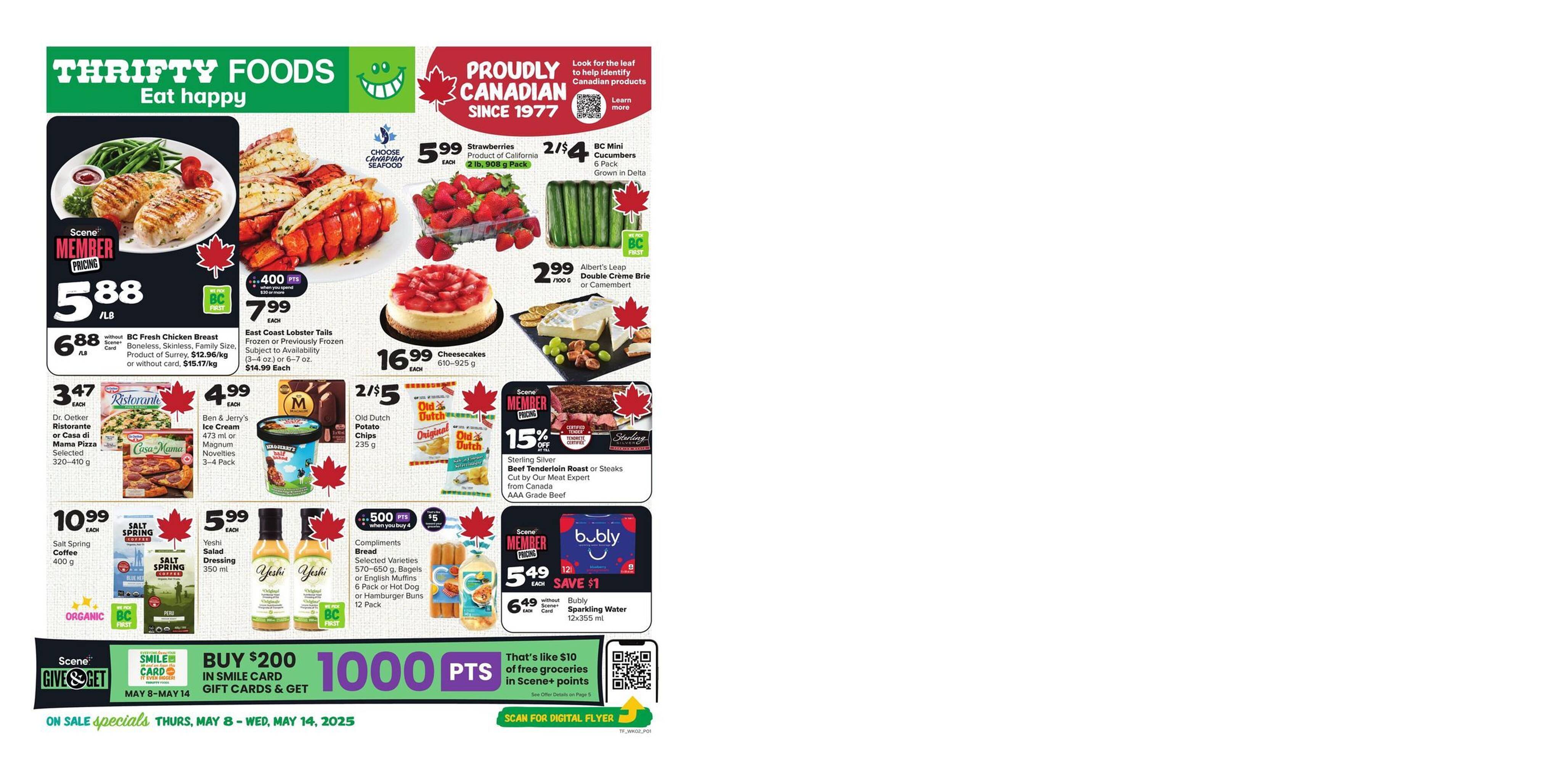 Thrifty Foods flyer week 19 Page 1
