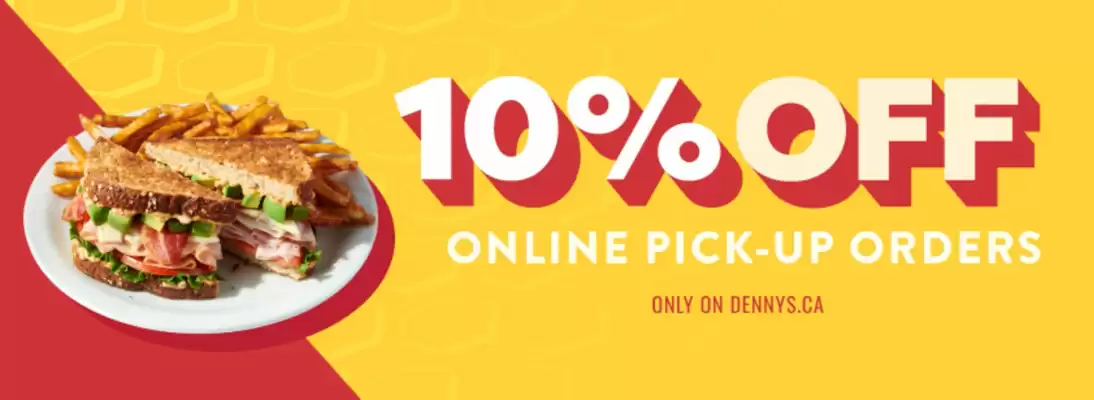Denny's flyer (valid until 9-05)