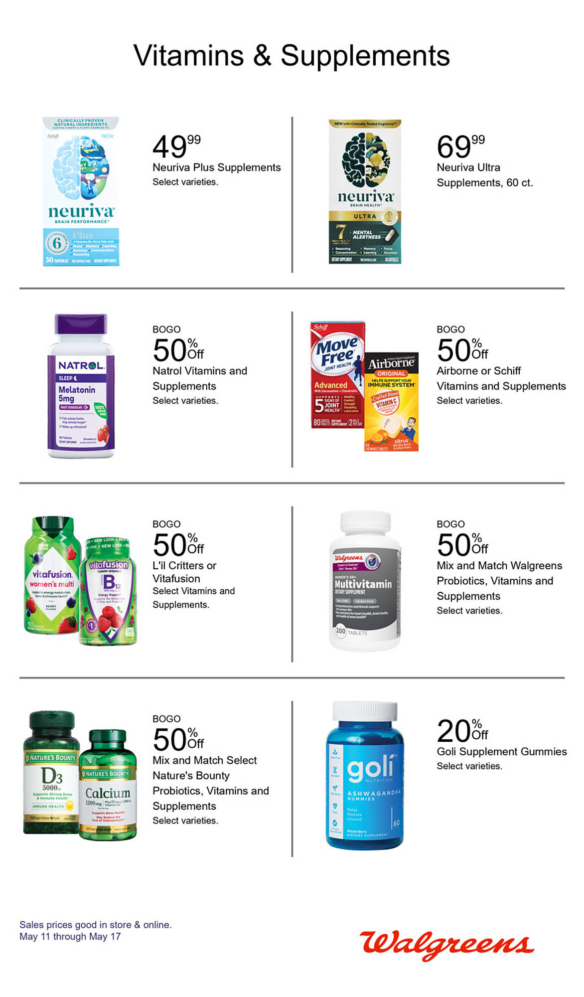 Walgreens Weekly Ad week 20 Page 7