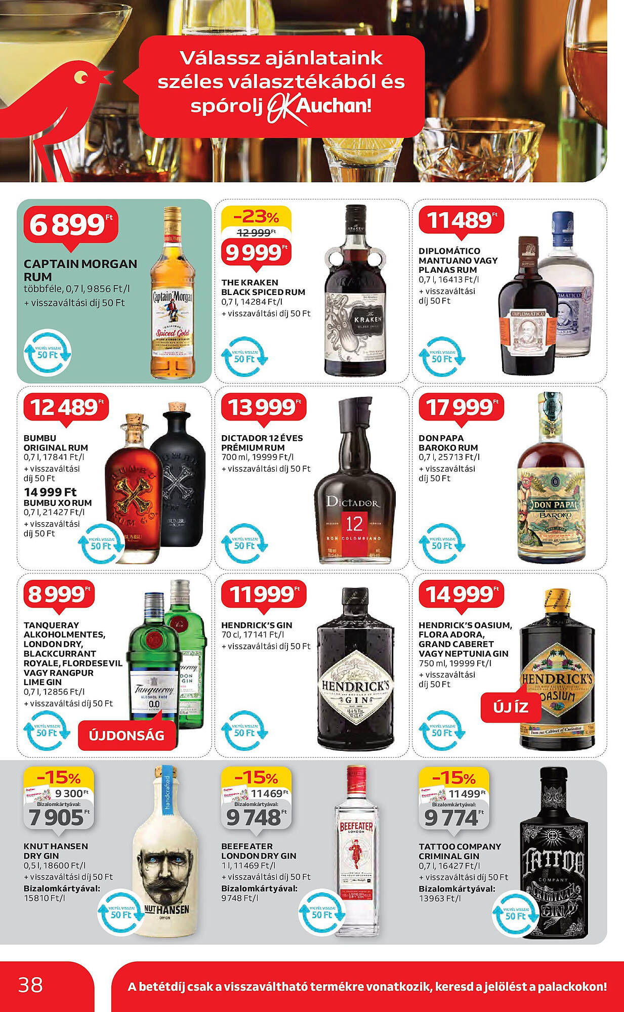 Auchan akciós újság hét 19 Oldal 38