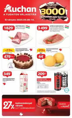 Auchan akciós újság (érvényes eddig: 14-05)