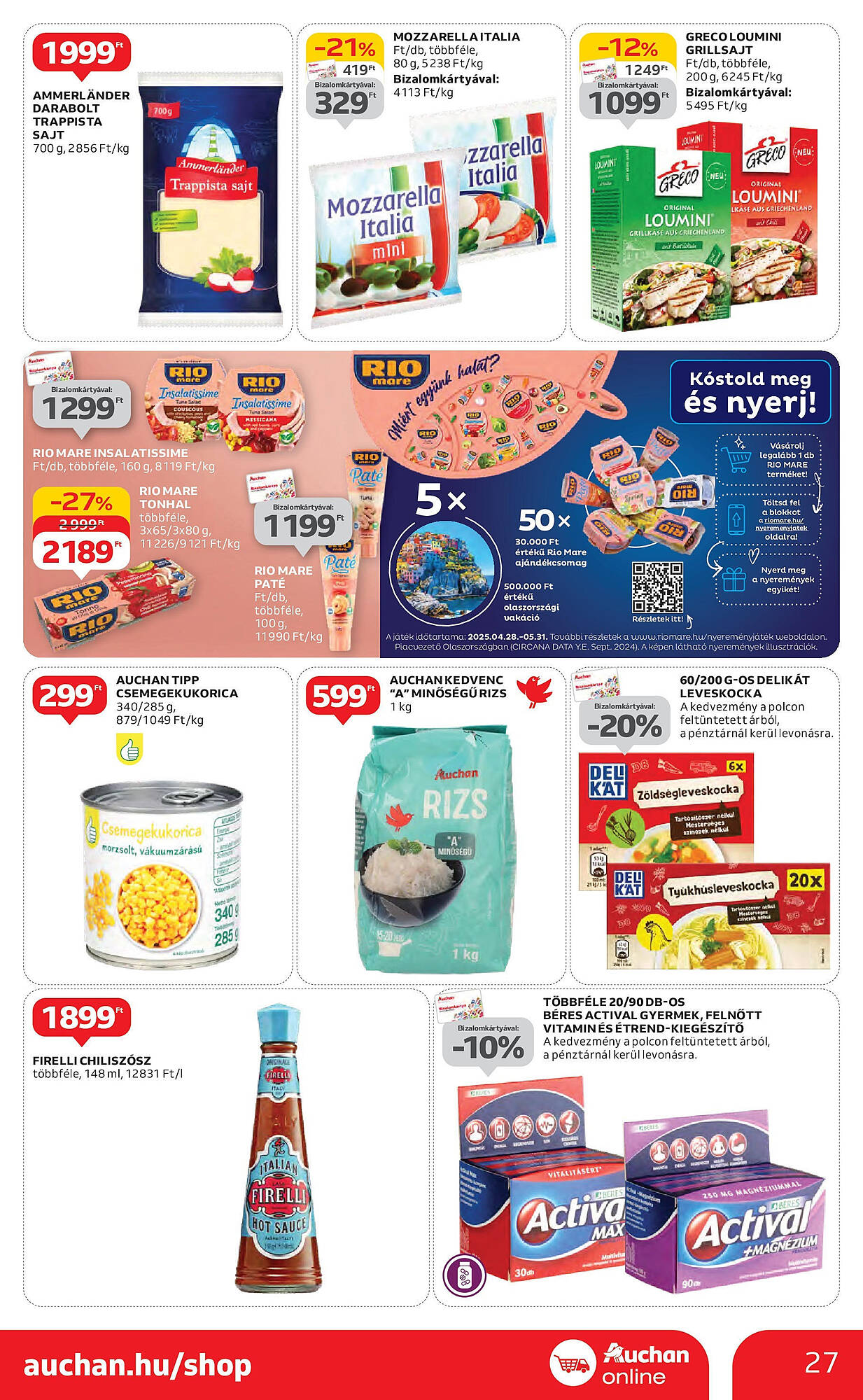 Auchan akciós újság hét 19 Oldal 27